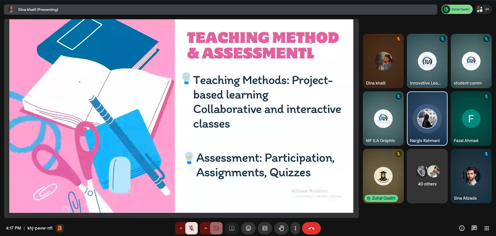 Welcome Message to New Students